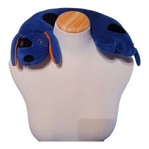 Child’s Travel Long Dog Neck Pillow Weiner Dog